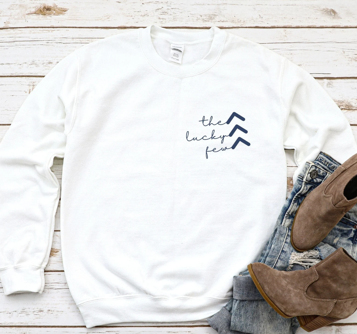 The Lucky Few Down Syndrome Awareness Crewneck
