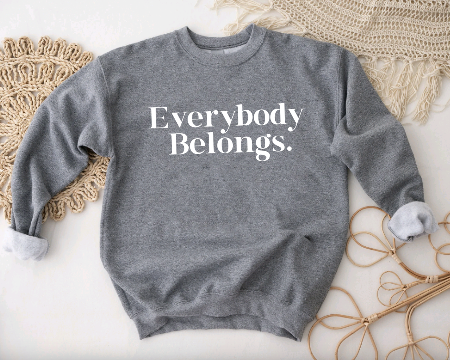Everyone Belongs Down Syndrome Awareness Crewneck