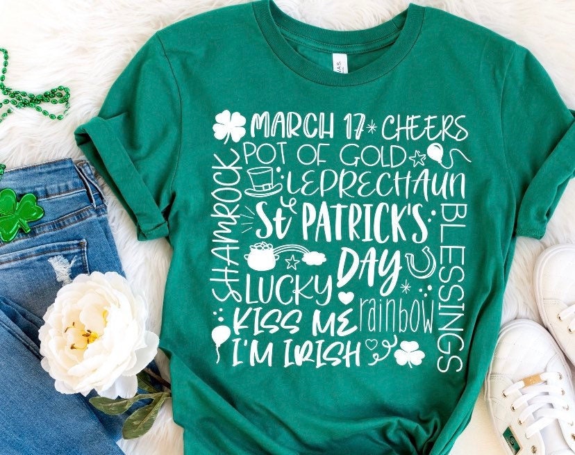 Saint Patricks Day Green Tee