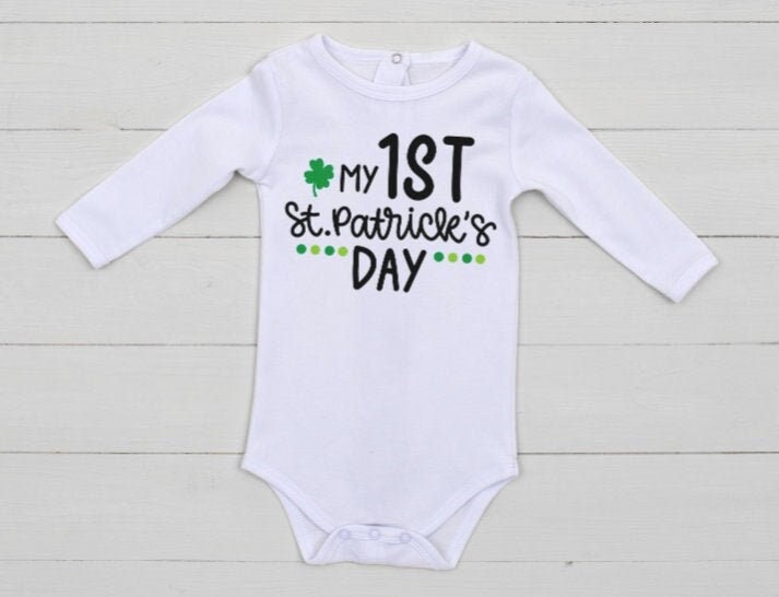 My First Saint Patricks Day Tee