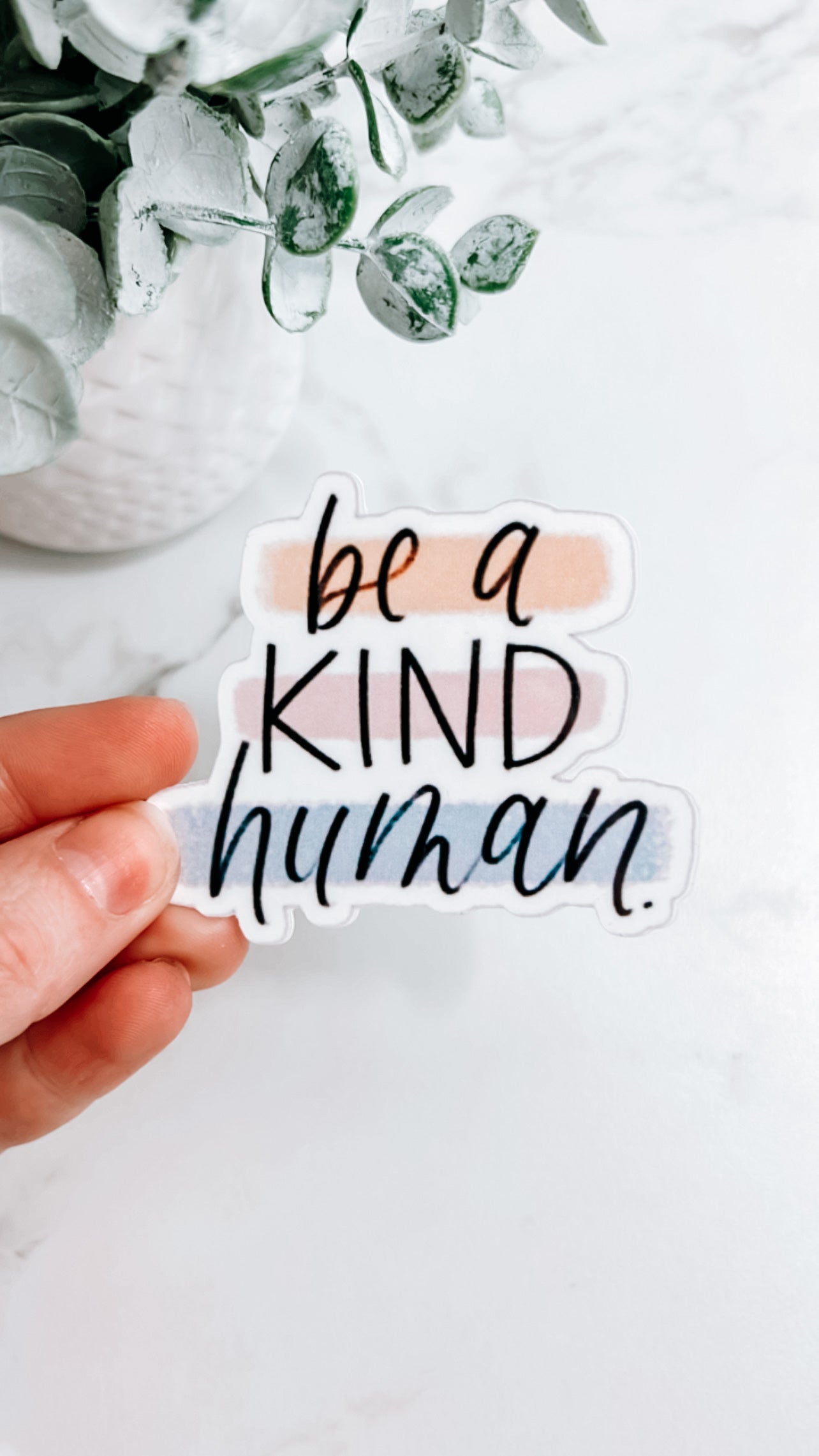 Be A Kind Human Sticker