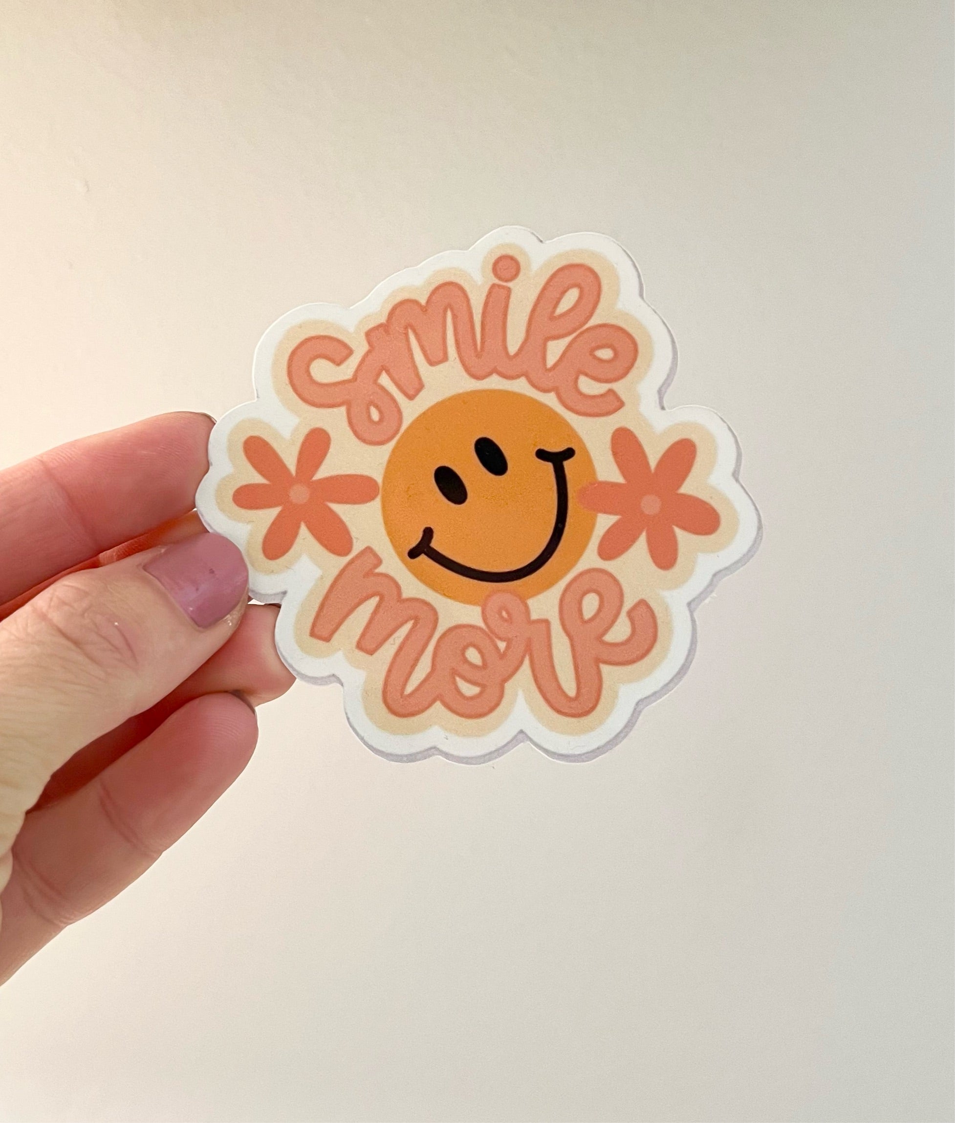 Smile More Sticker