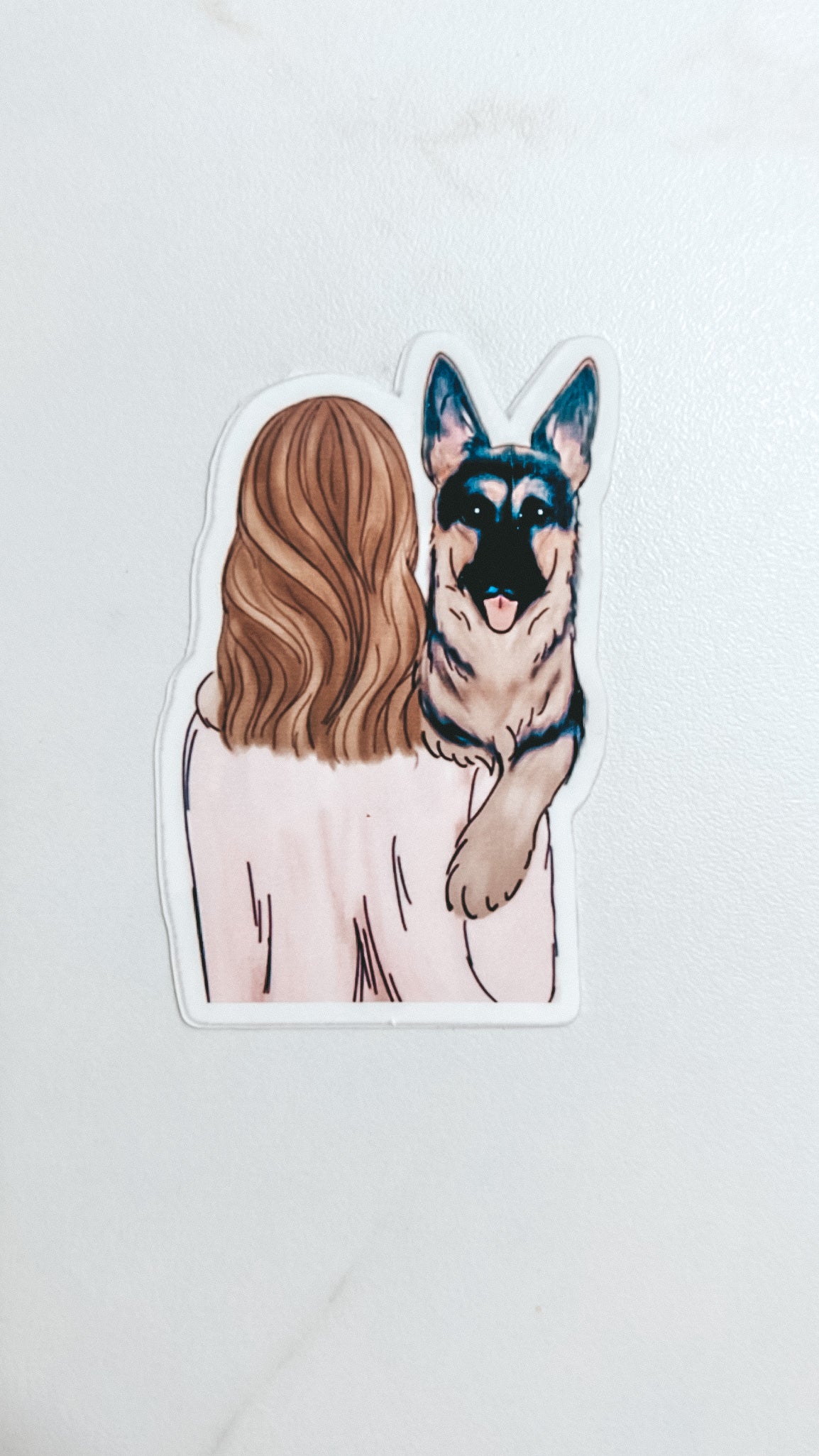 German Shepard Sticker