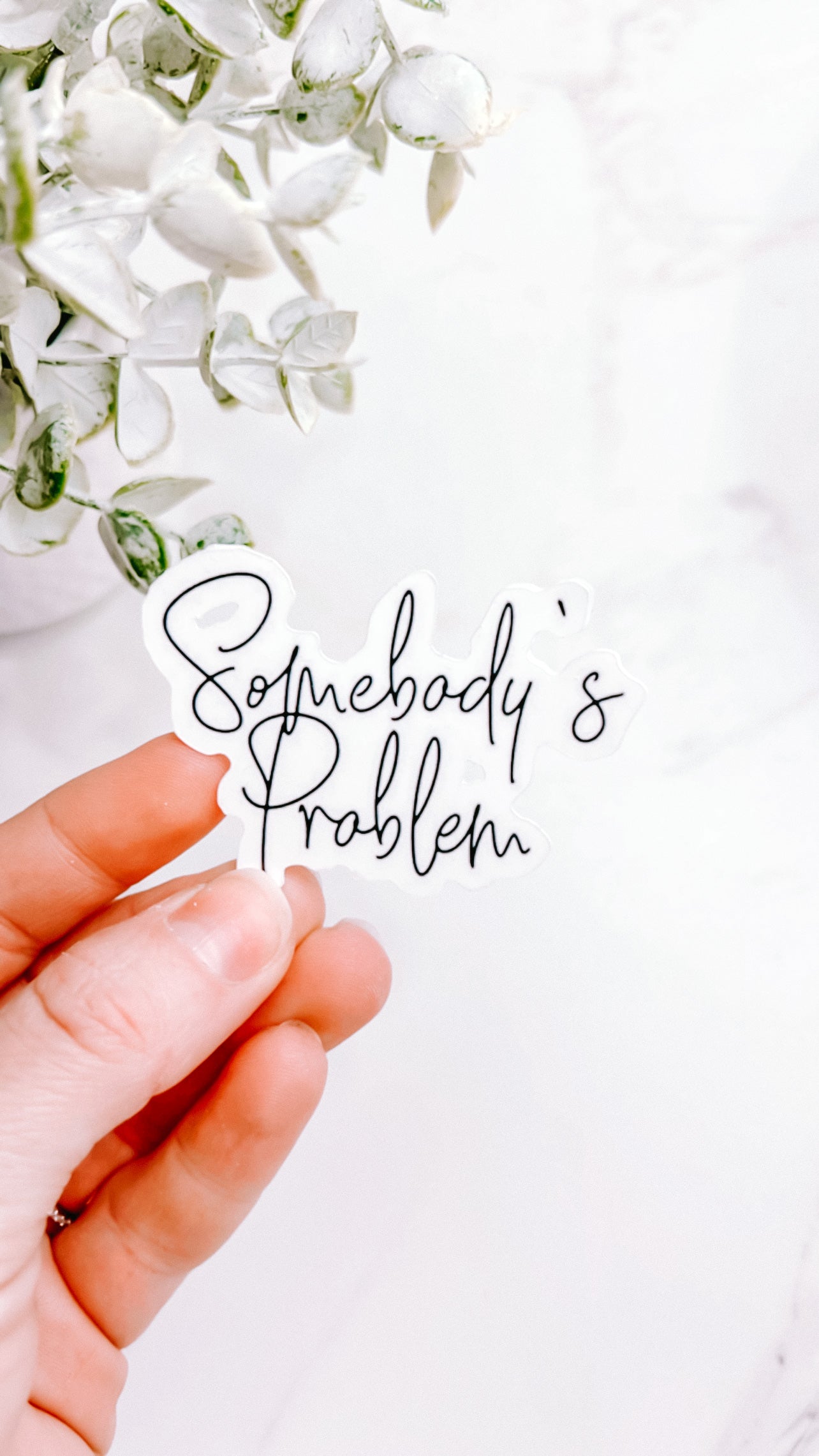Somebody’s Problem Country Music Sticker