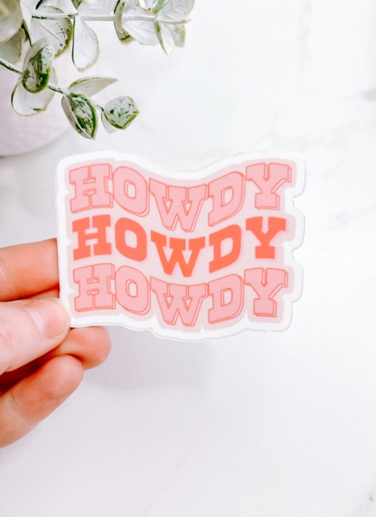 Howdy Country Music Sticker