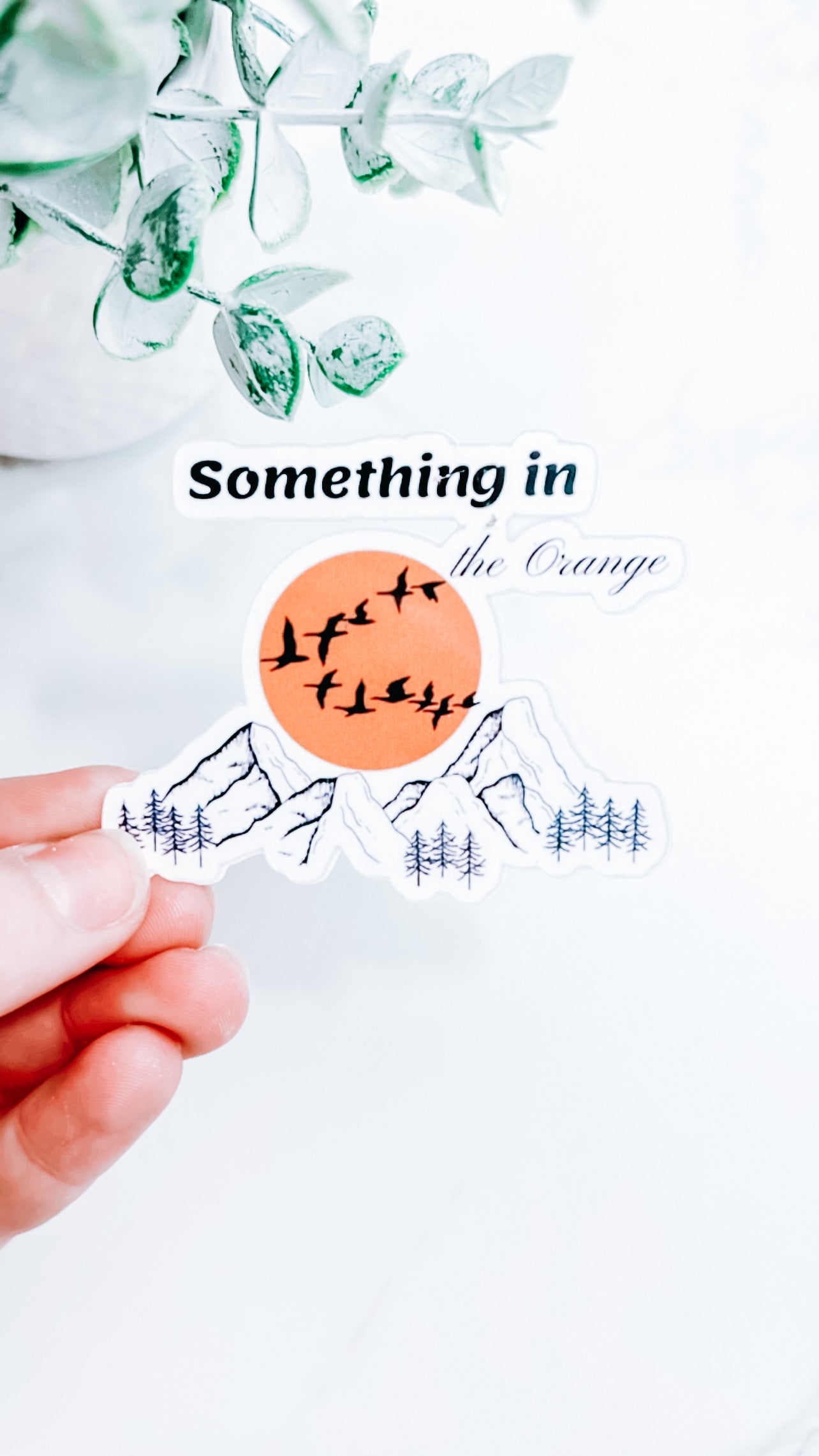 Something In The Orange Country Music Sticker