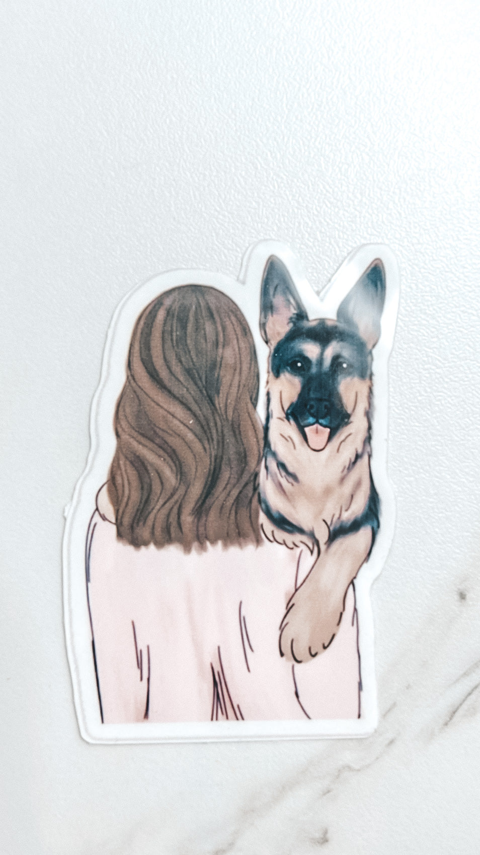 German Shepard Sticker