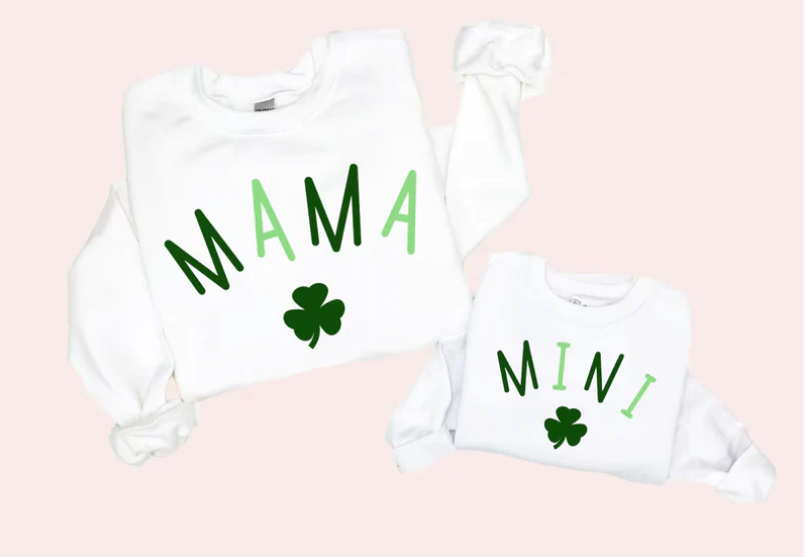 Mommy and Me St. Patricks Day Shirts