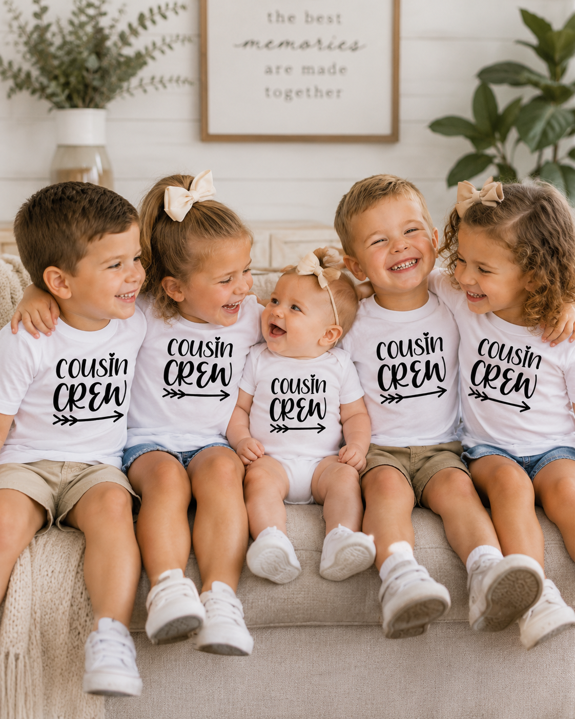 Matching Cousin Crew Tees, Cousin Shirts for Siblings and Cousins, Family Vacation Shirts