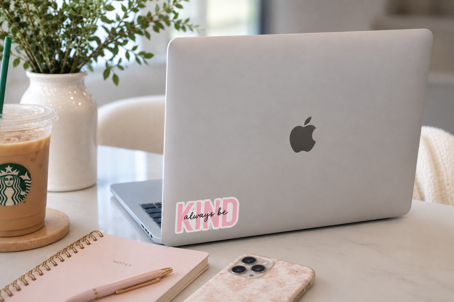 Always Be Kind Sticker | 3 Inch Water Resistant Sticker | Kindness Sticker | Positive Quote Sticker | Laptop & Water Bottle Decal