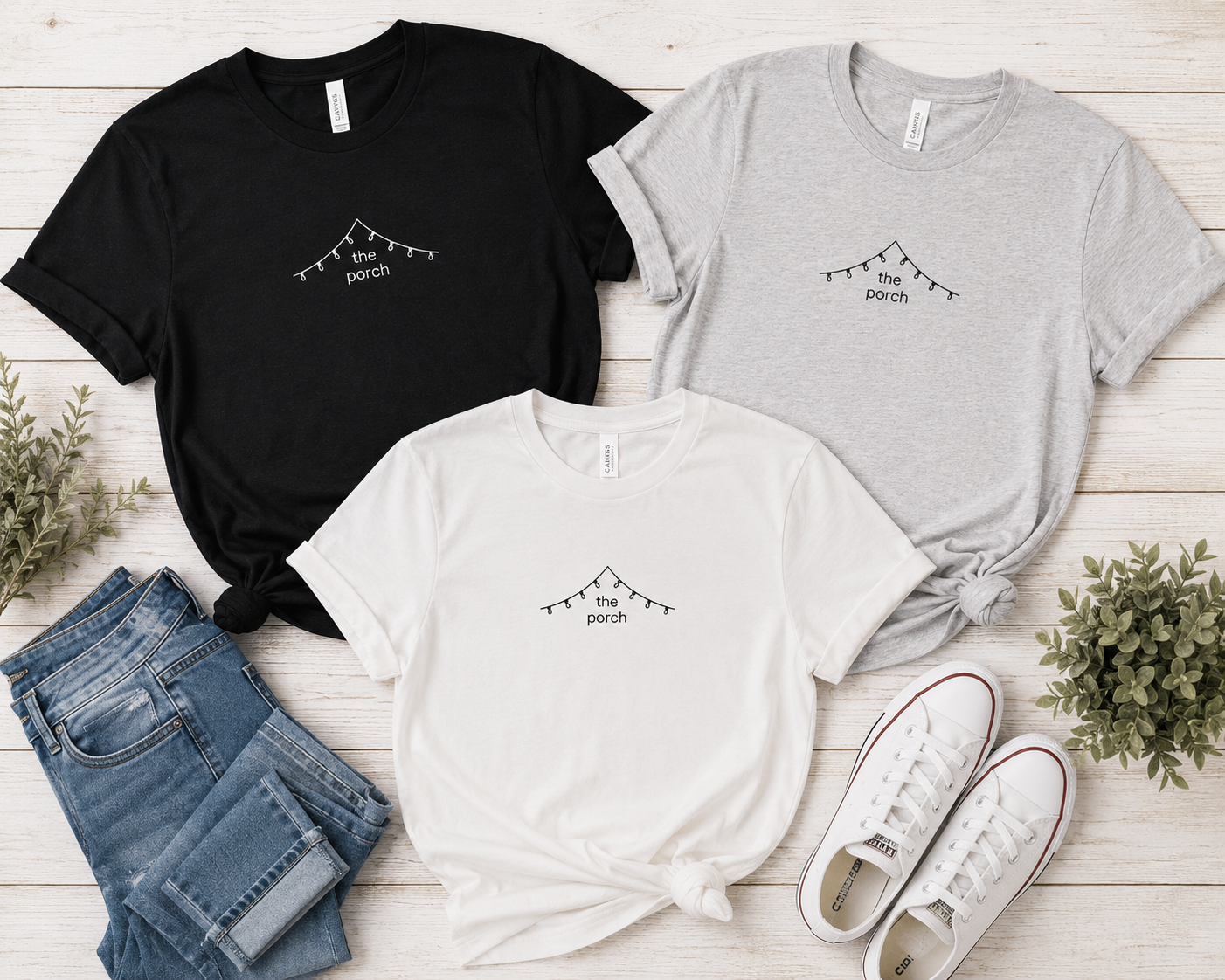 "The Porch" Short Sleeved T-Shirt