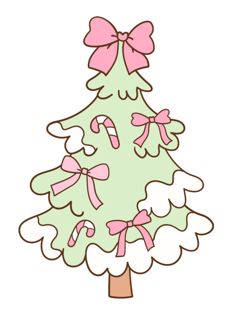 Christmas Tree Sticker