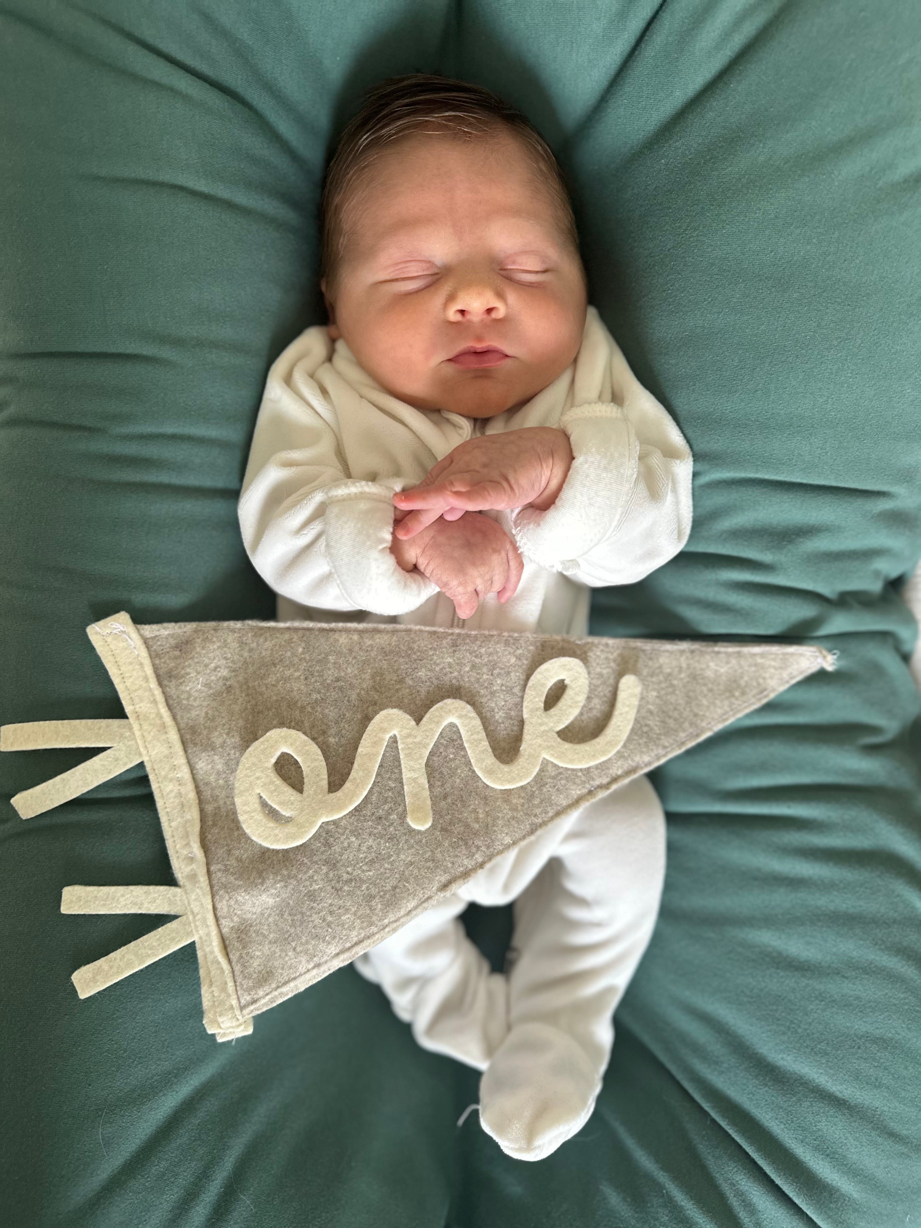 Custom Felt Name Pennant, Personalized Baby Gifts, Personalized Baby Announcements, Baby Announcement Ideas, Name Pennant