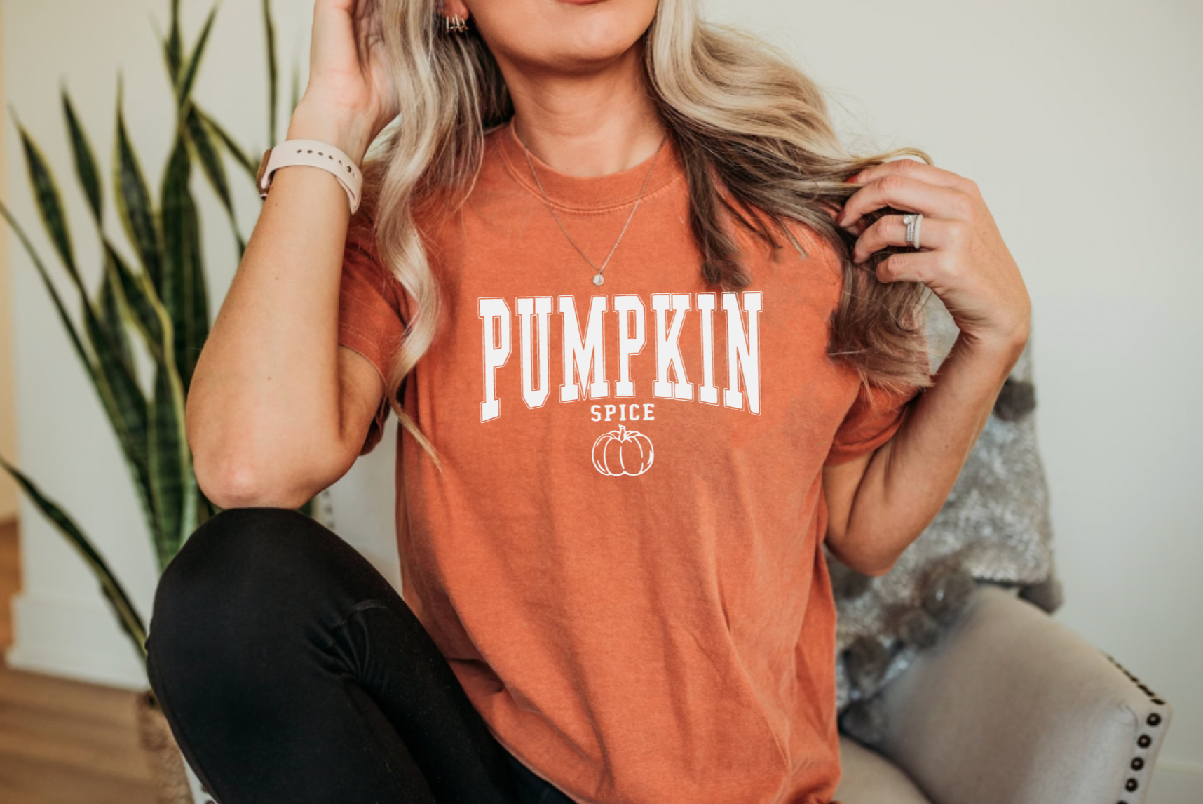 Pumpkin Spice Halloween Comfy Comfort Colors Shirt