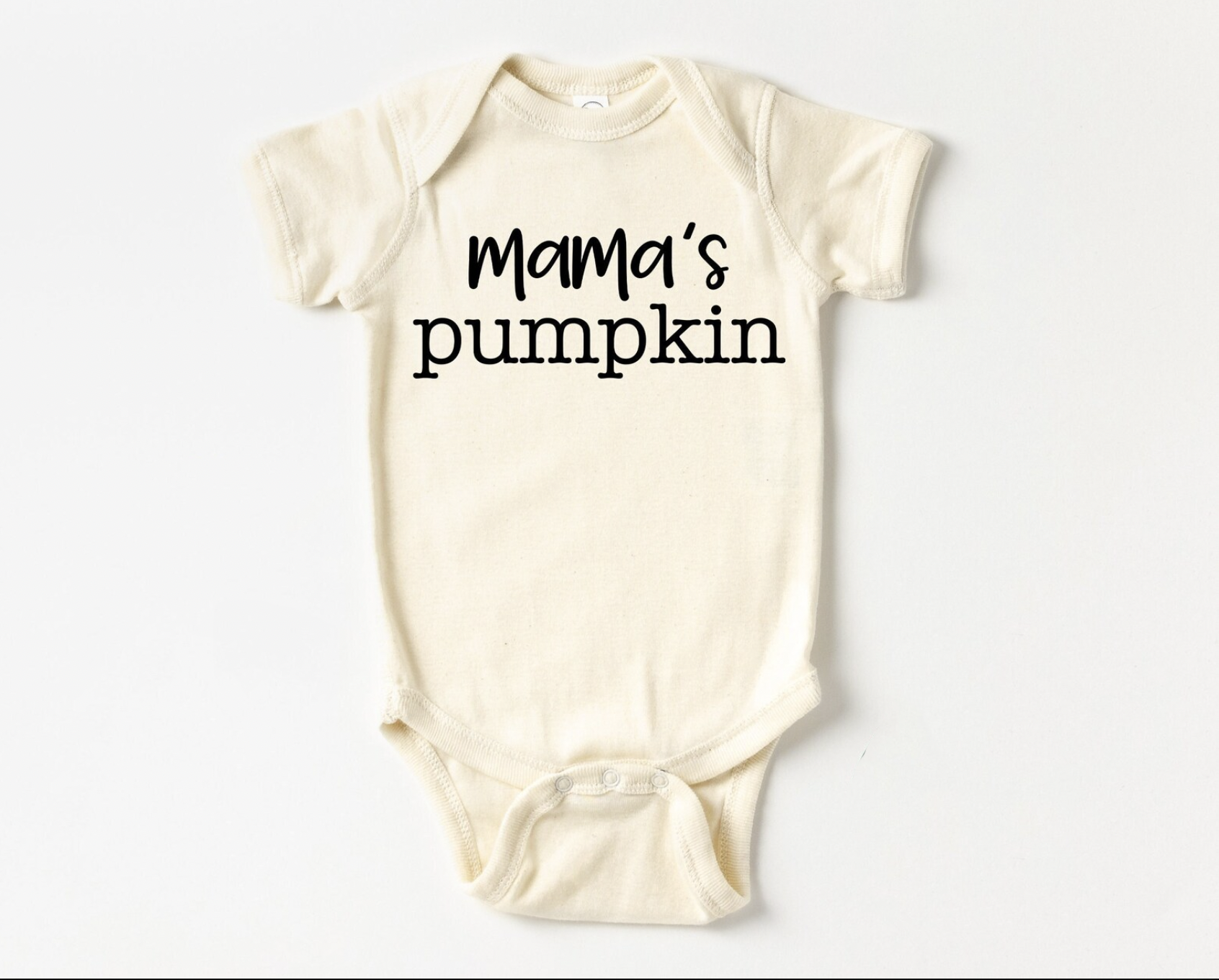 Mama's Pumpkin Natural Bodysuit