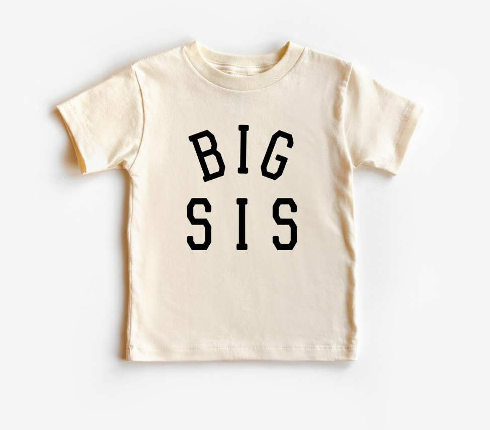 Big Sis Natural Shirt for Big Sisters