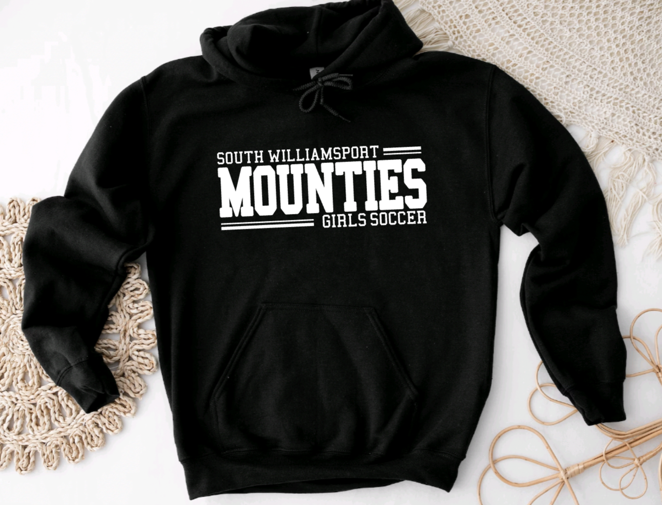 South Williamsport Girls Soccer Hooded Sweatshirt- Design 5