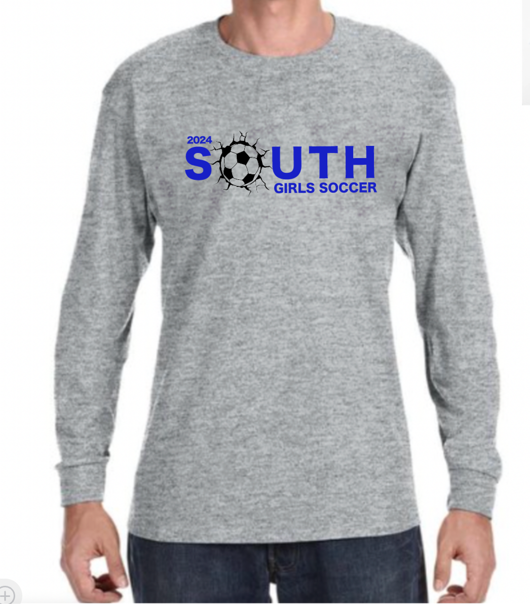 South Williamsport Girls High Soccer Long Sleeve Shirt- Design 2