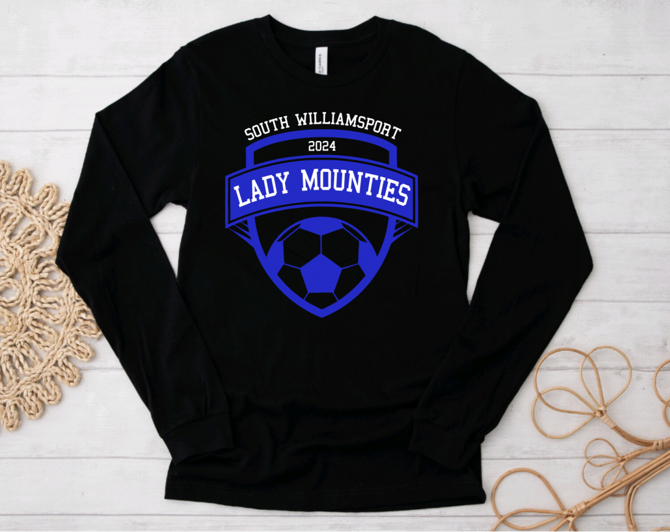 South Williamsport Girls High Soccer Long Sleeve Shirt- Design 3