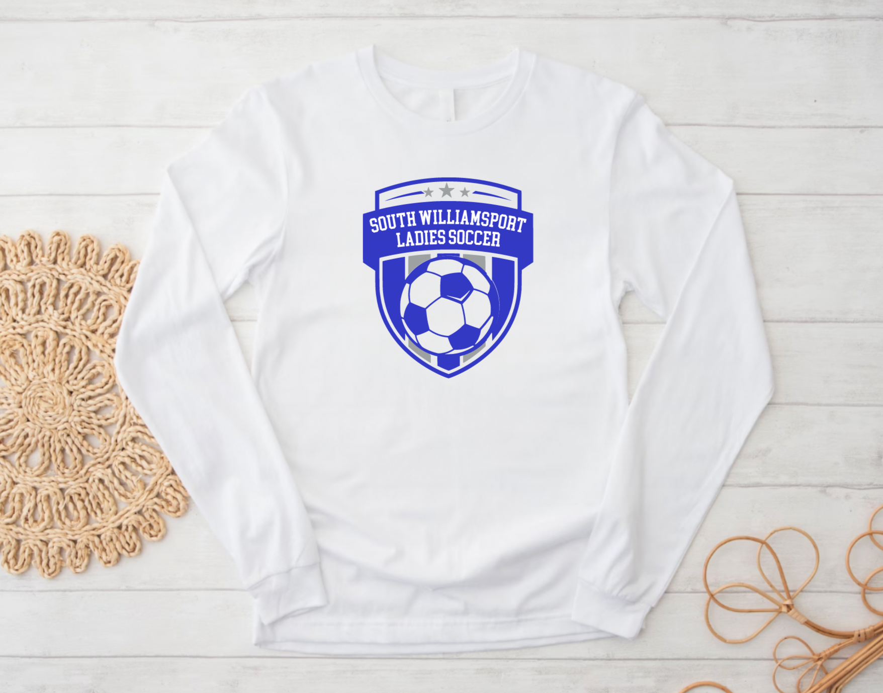 South Williamsport Girls High Soccer Long Sleeve Shirt- Design 4