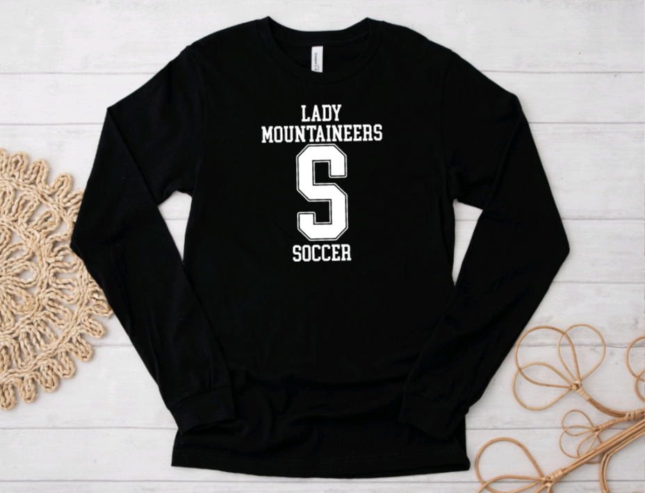 South Williamsport Girls High Soccer Long Sleeve Shirt- Design 1