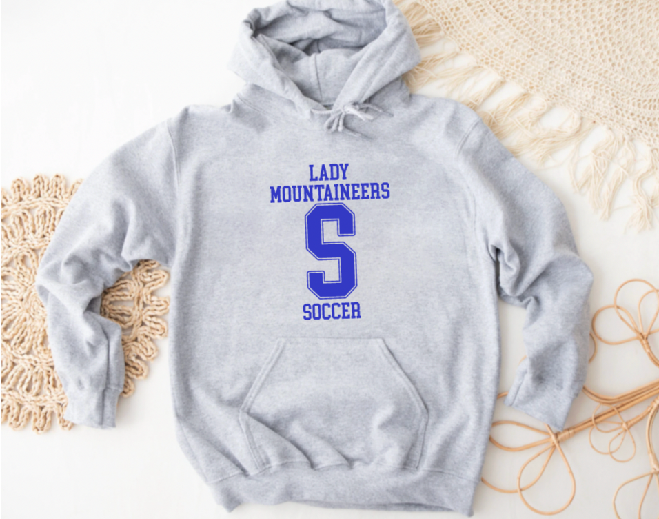 South Williamsport Girls Soccer Hooded Sweatshirt- Design 1