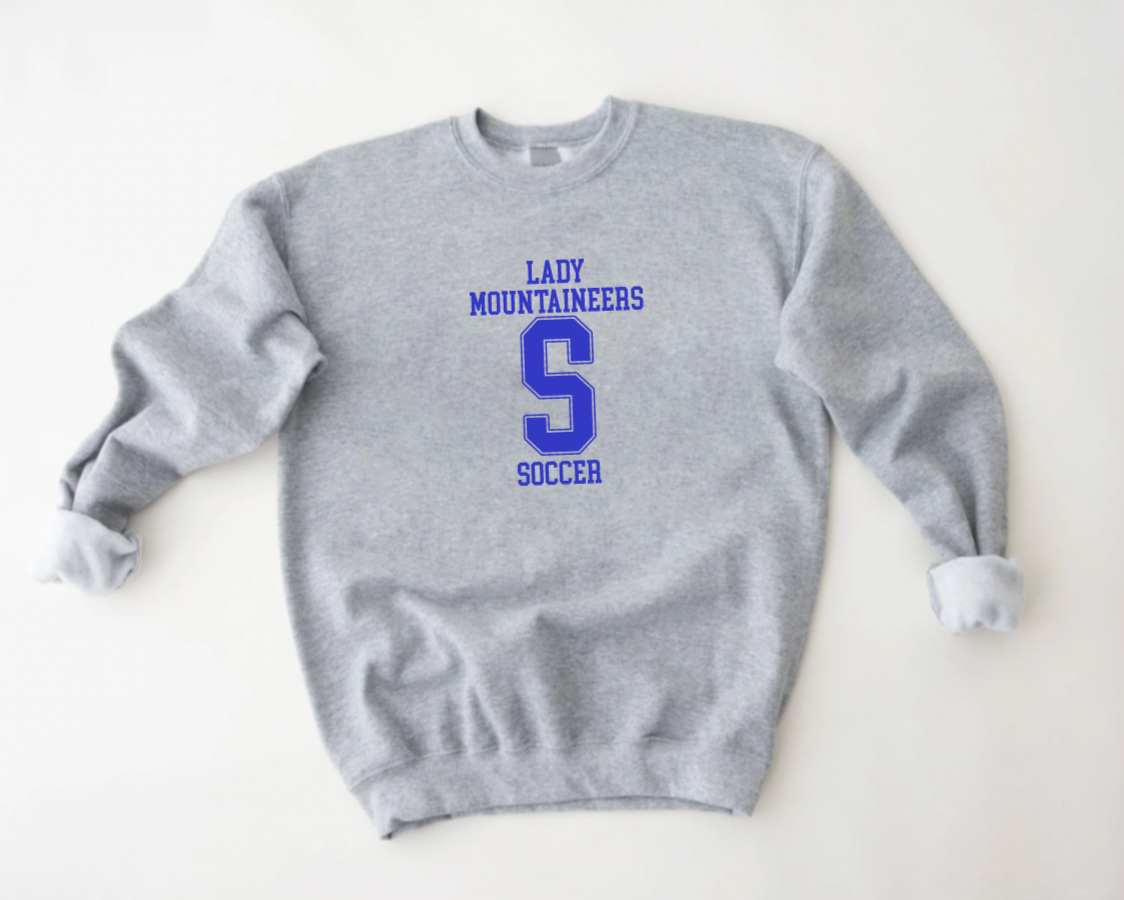 South Williamsport Girls Soccer Crewneck Sweatshirt- Design 1
