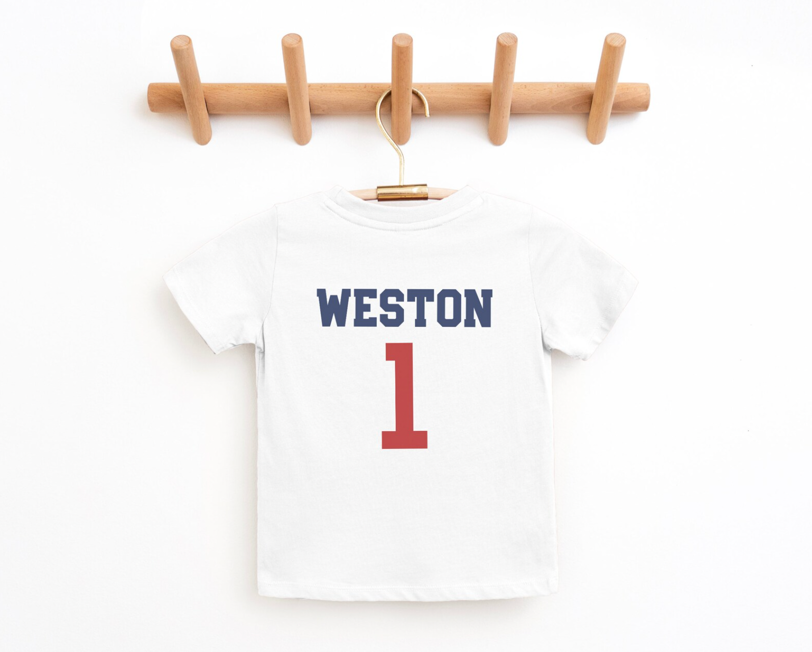 Personalized Rookie of the Year White Bodysuit or Shirt for Babies 1st Birthday