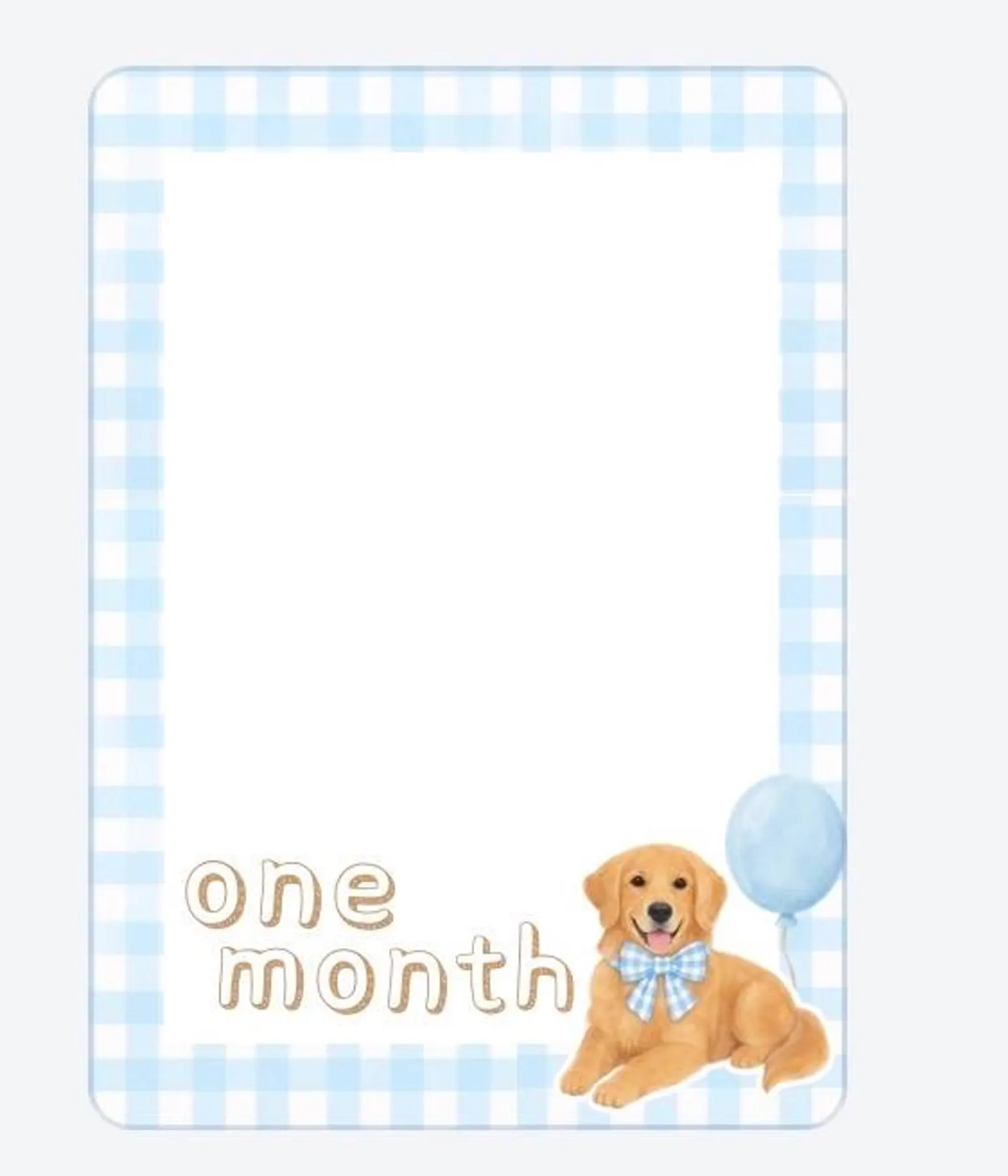 Printable Milestone Golden Retriever Banner, Golden Retriever Birthday Decorations