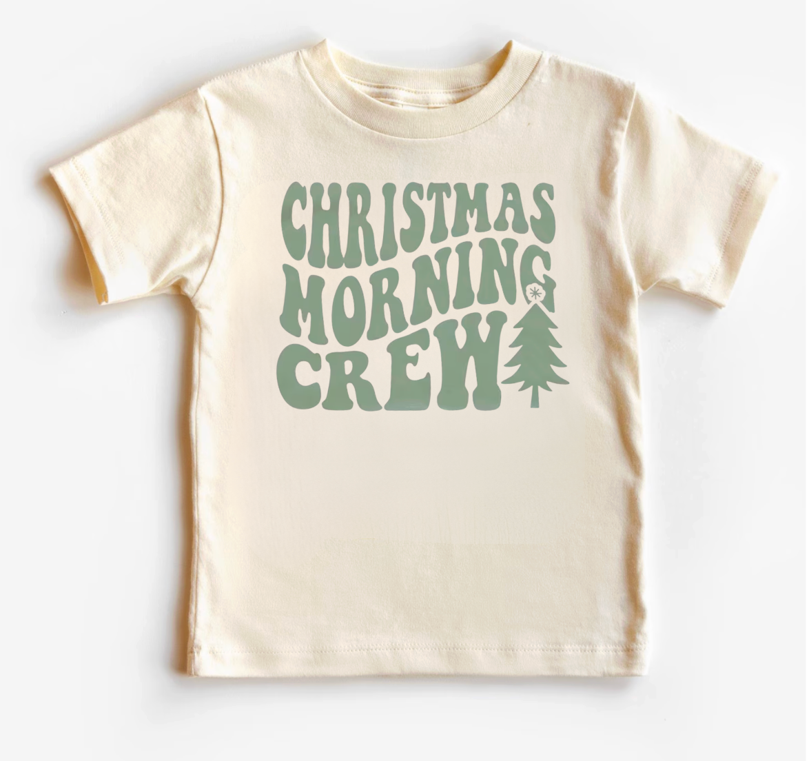 Christmas Morning Crew Matching Family Shirts – Holiday T-Shirts for Families