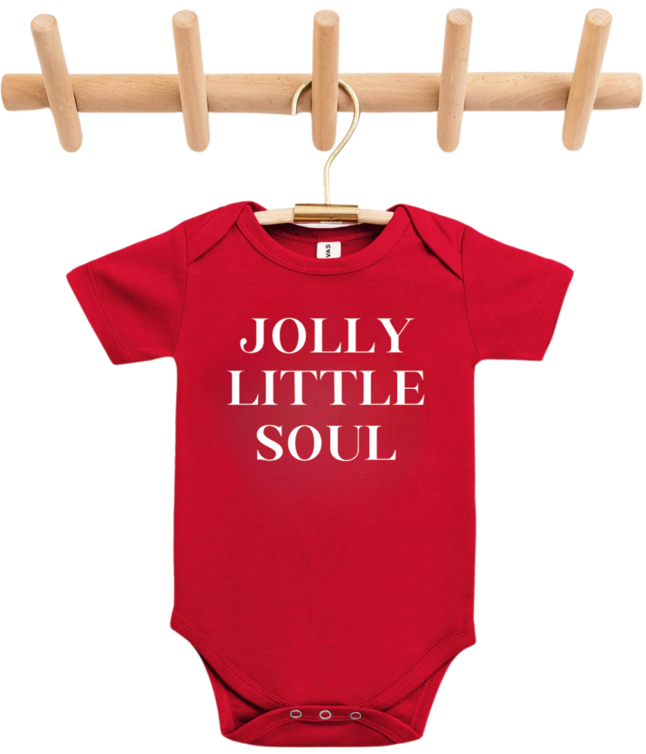 Jolly Little Soul Red Christmas Shirt