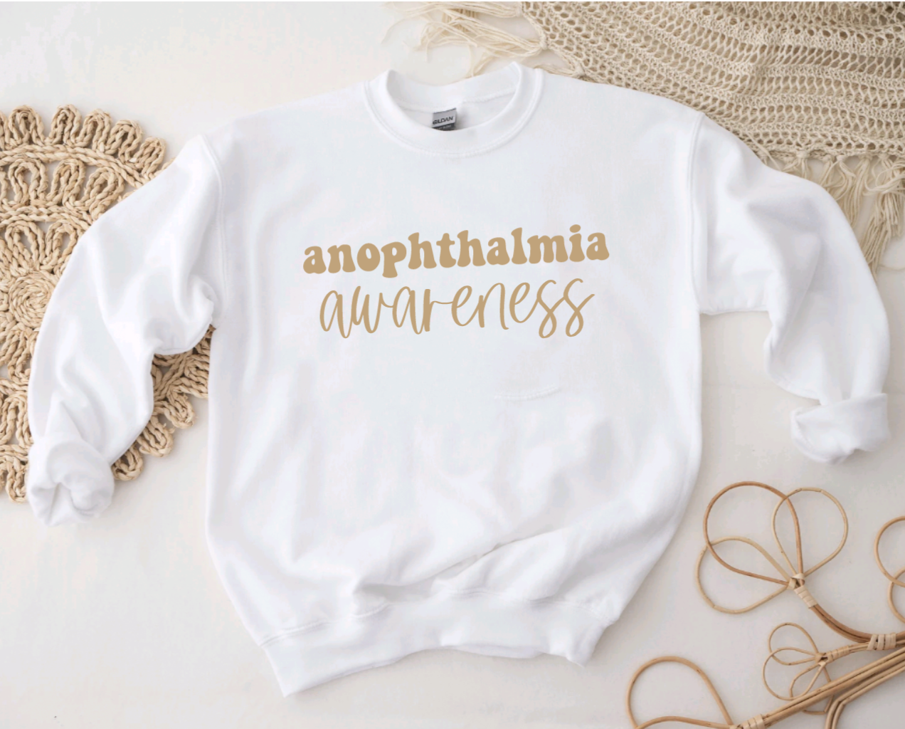 Anophthalmia Awareness Crewneck