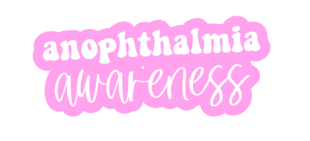 Anophthalmia Awareness Sticker