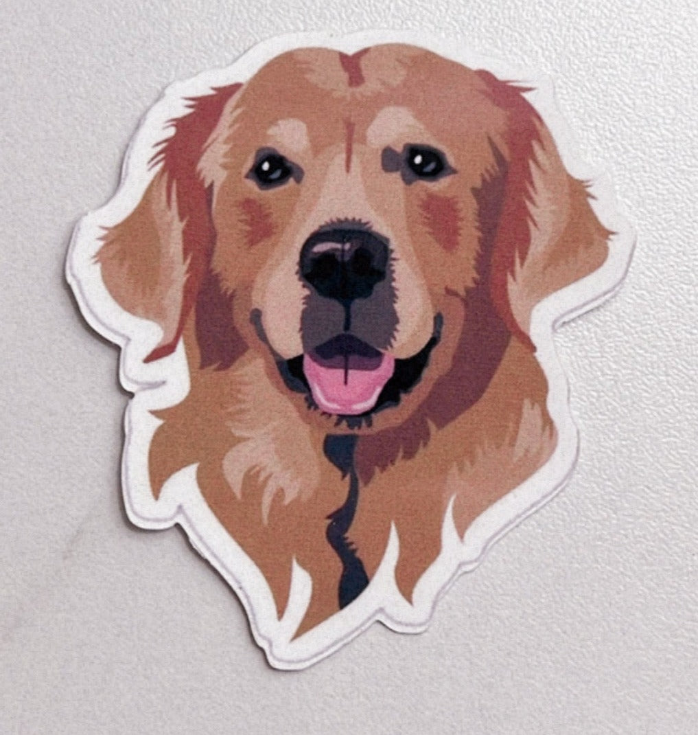 Golden Retriever Sticker