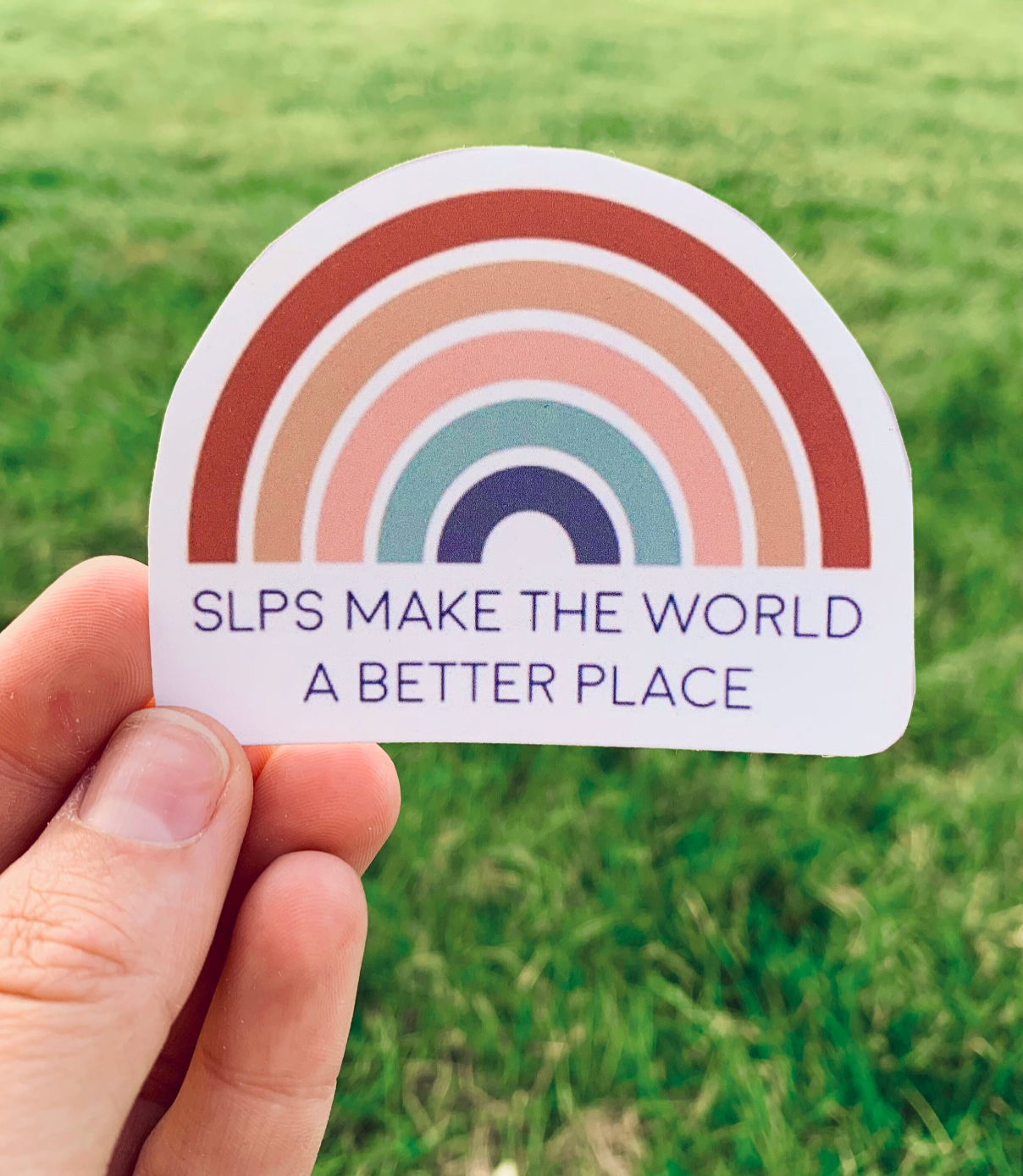 SLPS Make The World A Better Place Speech Language Pathology Stickers